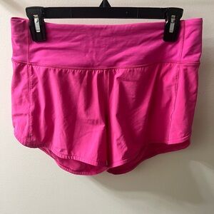 Lululemon Pink 4” Speed Up Short Size 6 (Tall)
